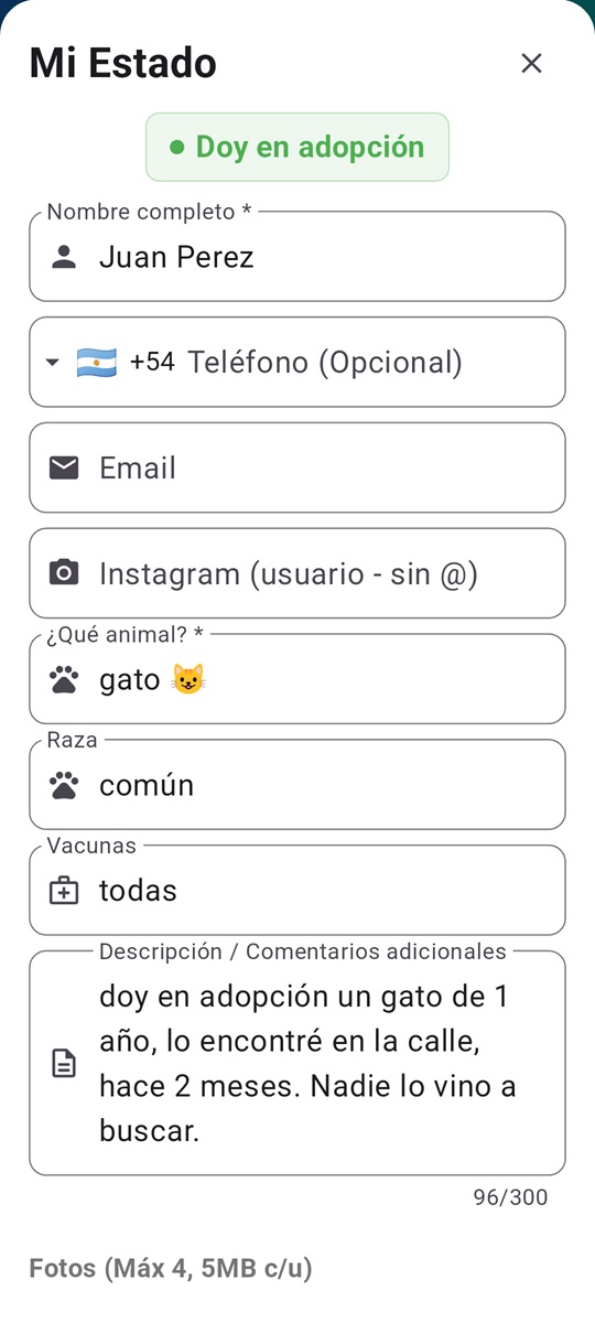 Crear publicación