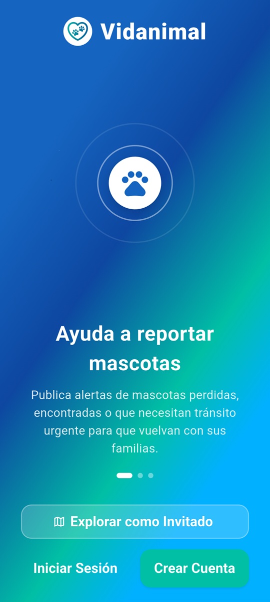 Login Vidanimal
